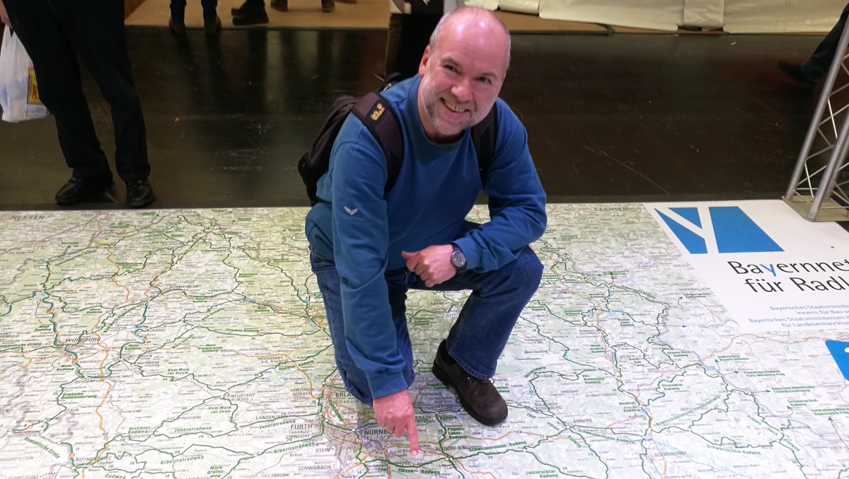 Freizeitmesse in Nürnberg : Ein ausgewogenes Gleichgewicht an Angeboten rund um Reisen und Freizeit - Menschen Messen und Veranstaltungen RSS-Feed  Radwandern-in-Bayern-am-Stand-vom-ADFC-Freizeitmesse-Nürnberg-2018